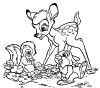 Bambi - & Thumper & Flower.gif (12161 bytes)